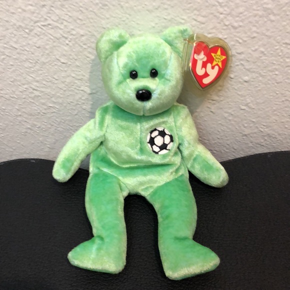 Kicks the Bear Beanie Baby Collectible - Picture 3 of 5